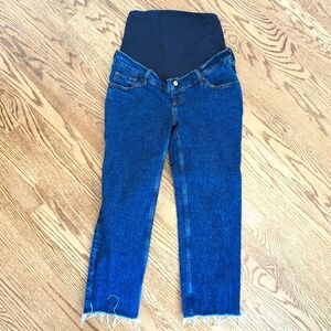 Abercrombie & Fitch Maternity Ankle Straight Jean